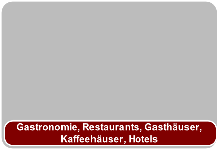 Gastronomie, Restaurants, Gasthäuser,
Kaffeehäuser, Hotels

